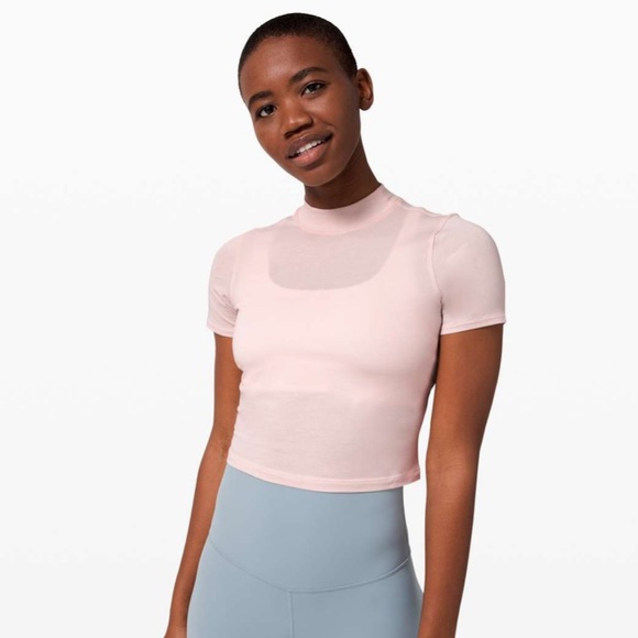 lululemon athletica Tops - Lululemon Kitsilano Mock Neck Tee